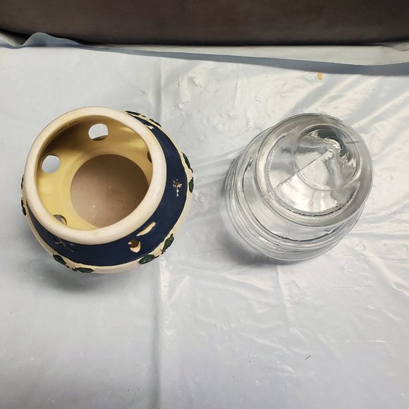 Home Decor - Christmas - Seasonal - Candle and Glass Christmas Tree Candy Holder - Picture 2 of 5